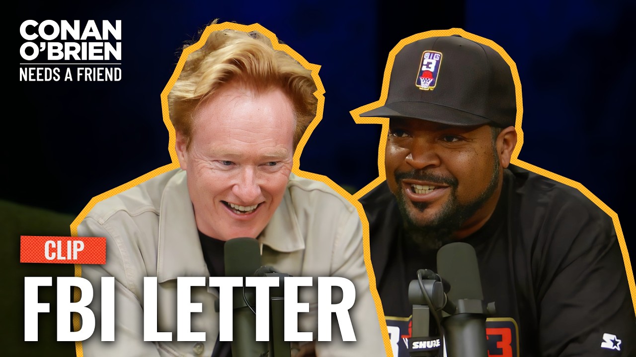 How Ice Cube & N.W.A Used An FBI Letter As Free Publicity | Conan O'Brien Needs A Friend