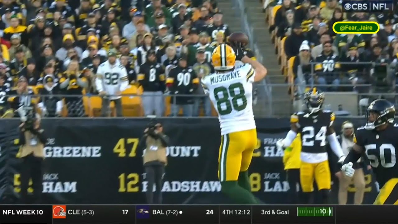 Packers Rookie Luke Musgrave Full 2023 Season Highlights