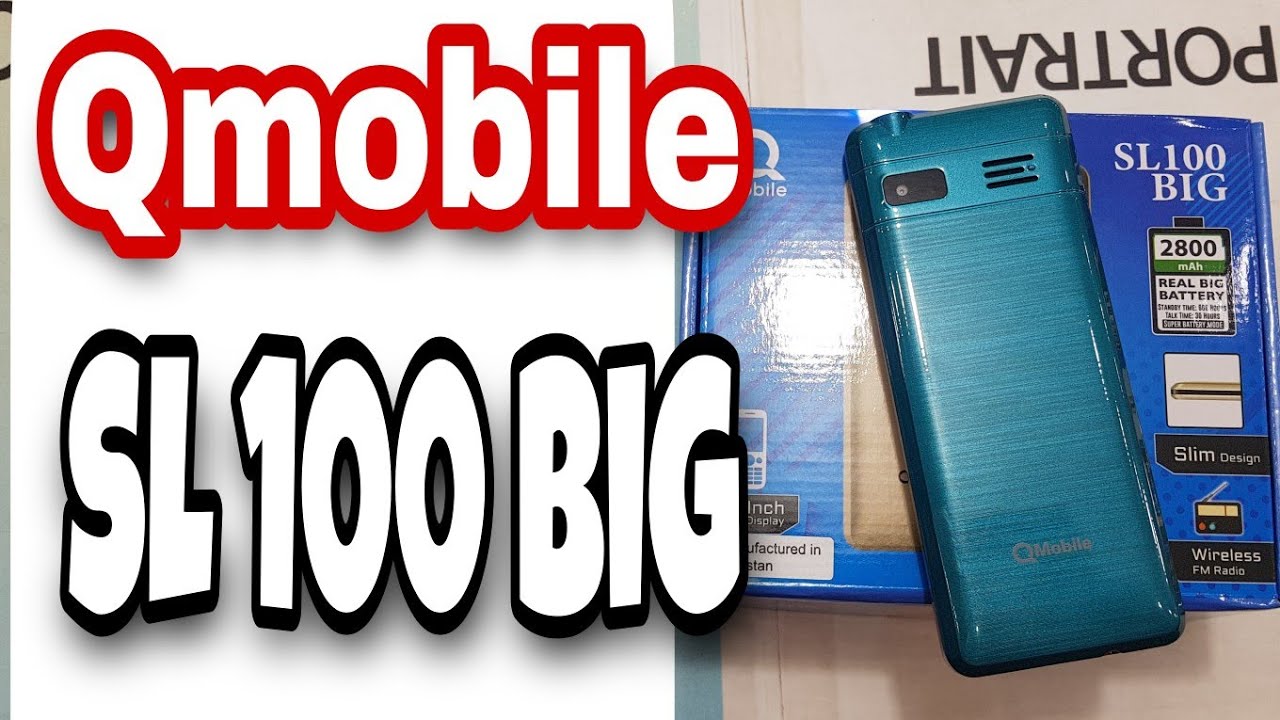 Qmobile SL100 Big Unboxing | Green | 2.8 LCD | 2,650 Rs | - iTinbox