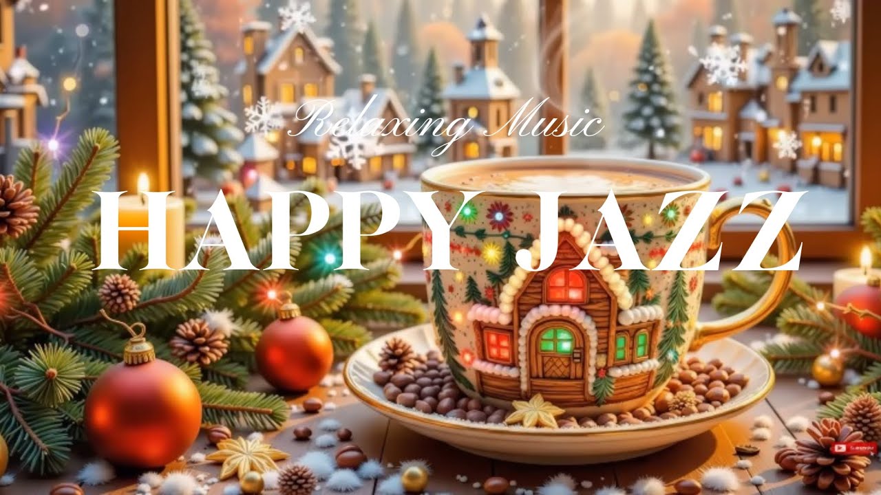 Happy January Jazz ☕ Feeling Relaxing Jazz Cafe Music & Bossa Nova Piano For Work, Study, Relax 