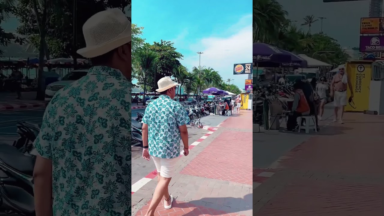 Exploring the vibrant streets of Pattaya 🌆✨ #traveldiaries #pattayaadventures