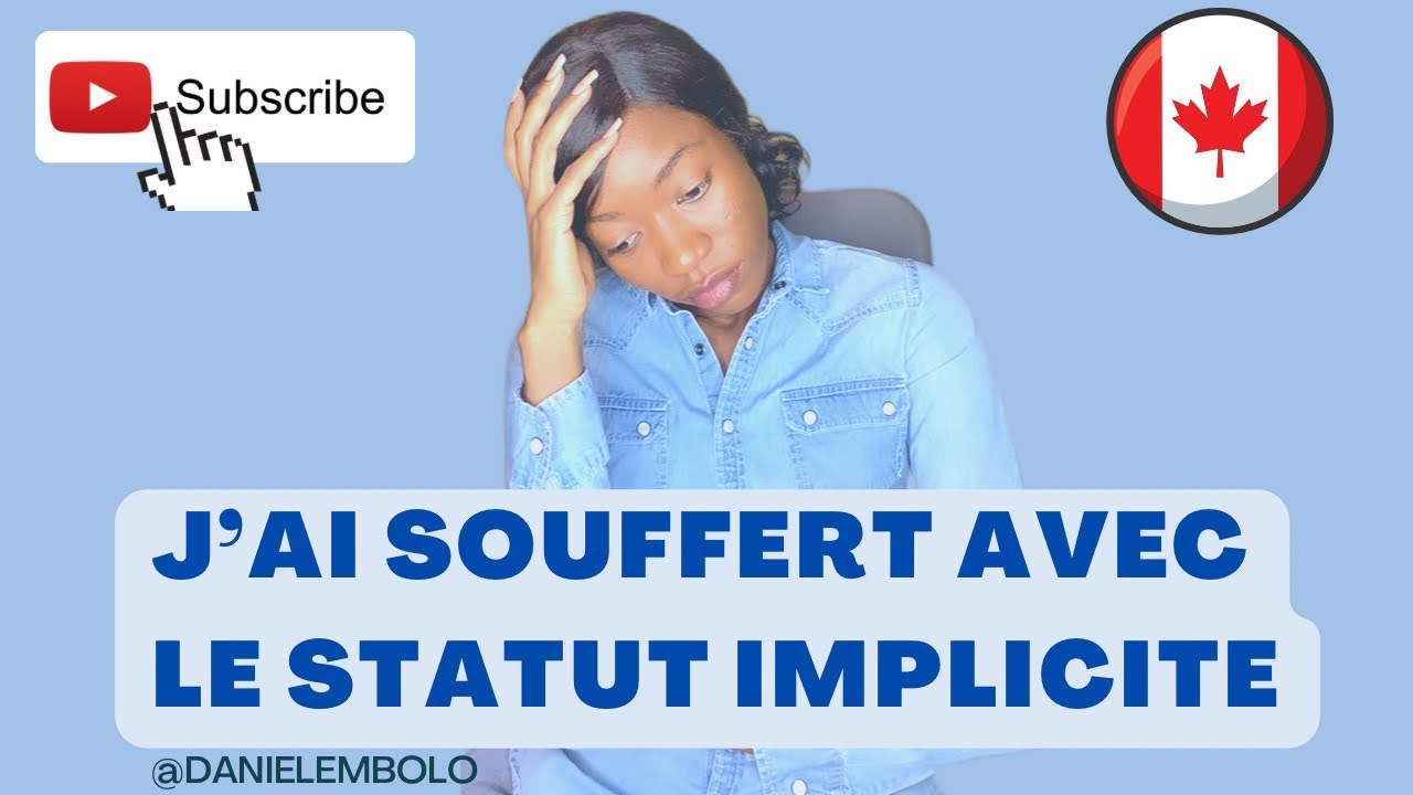 Mon exp&eacute;rience avec le statut IMPLICITE 😔&hellip; #internationalstudents #canada #permisdetravailcanada