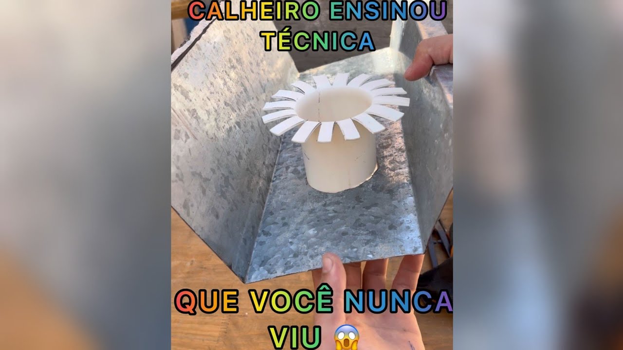 Como CRIAR SAIDA de AGUA na CALHA - DICAS CRIATIVAS DE PVC