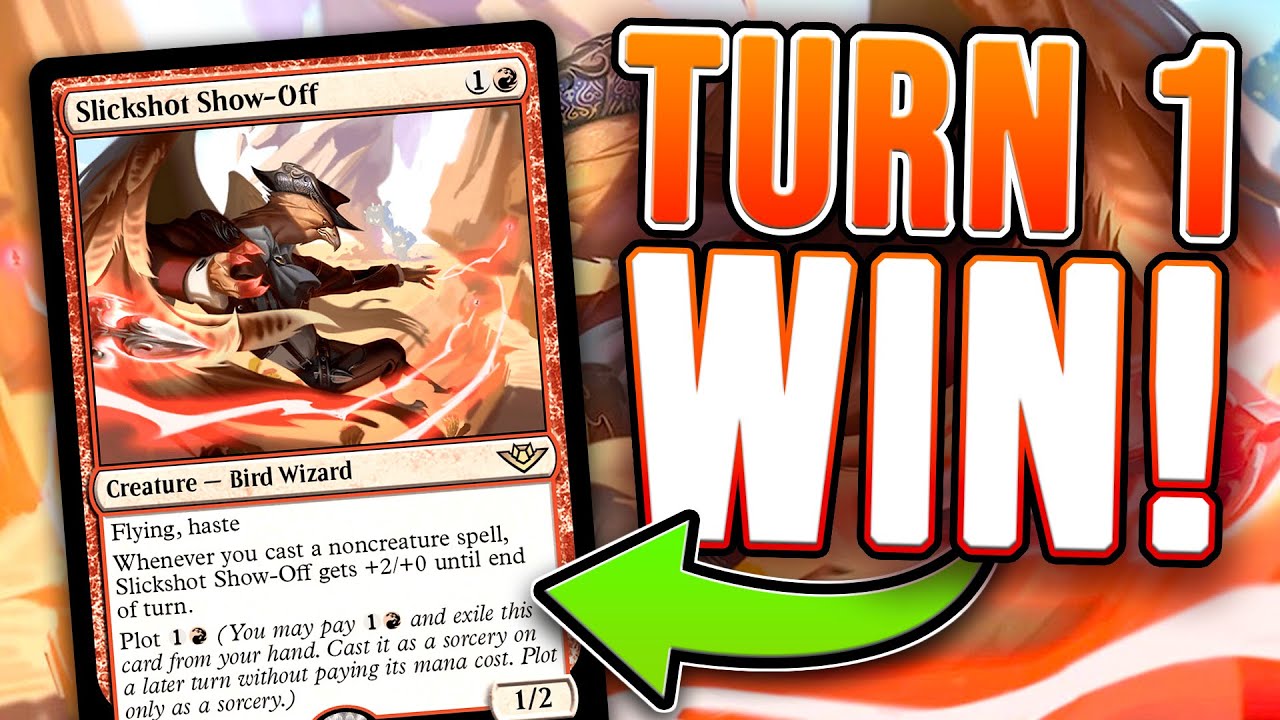 TURN ONE PROWESS KILLS! Slickshot Show-Off &mdash; Outlaws of Thunder Junction (MTG OTJ) | Legacy