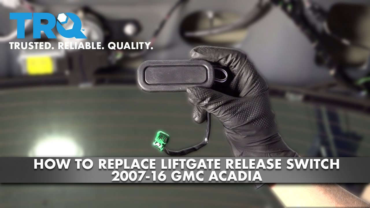 How To Replace Liftgate Release Switch 2007-16 GMC Acadia