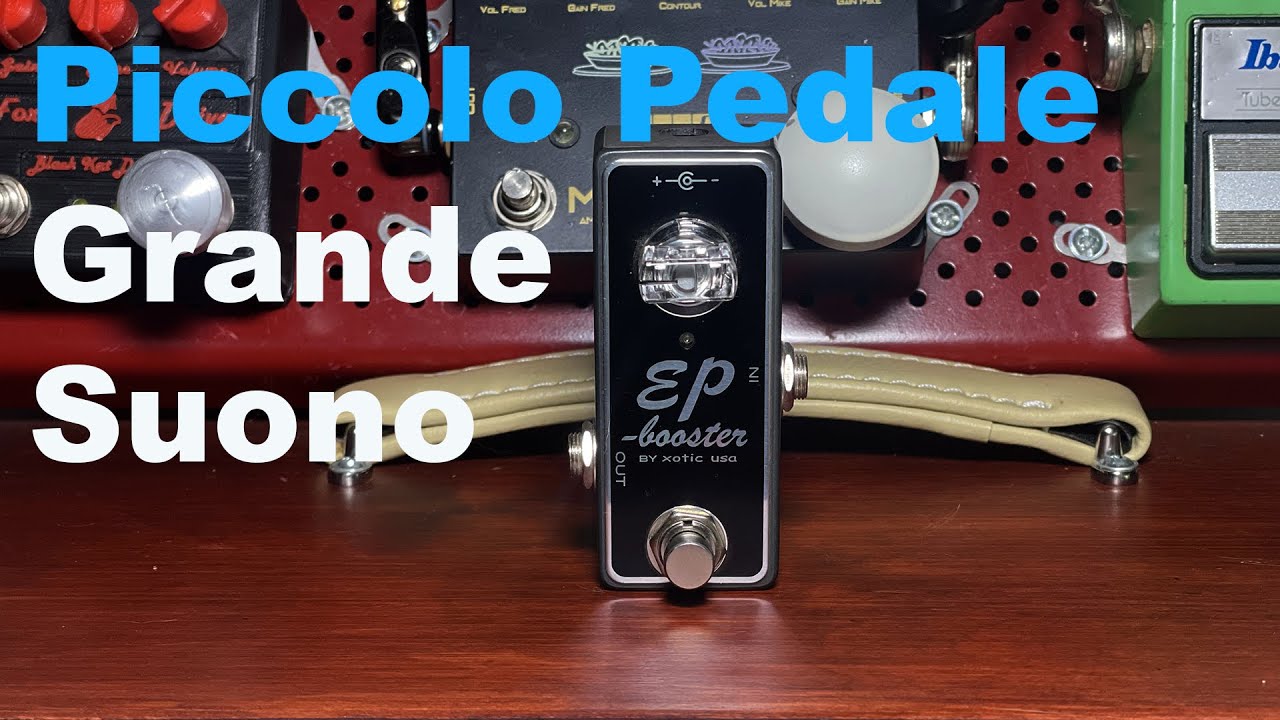 XOTIC EP BOOSTER. Una volta acceso non lo spegni più!
