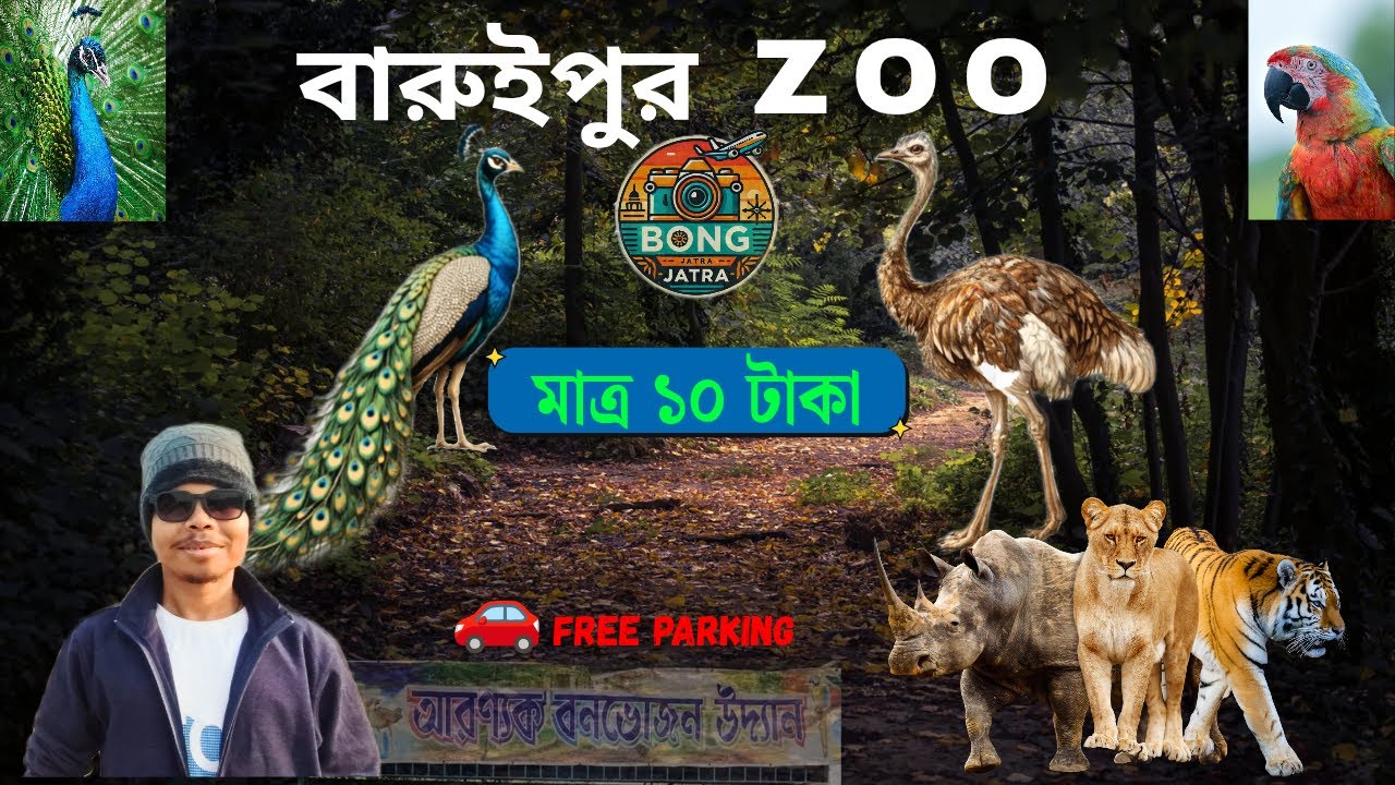 বারুইপুর চিড়িয়াখানা || Mini Zoo আরন্যক পিকনিক গার্ডেন শাশন বাইপাস | Baruipur Picnic Spot