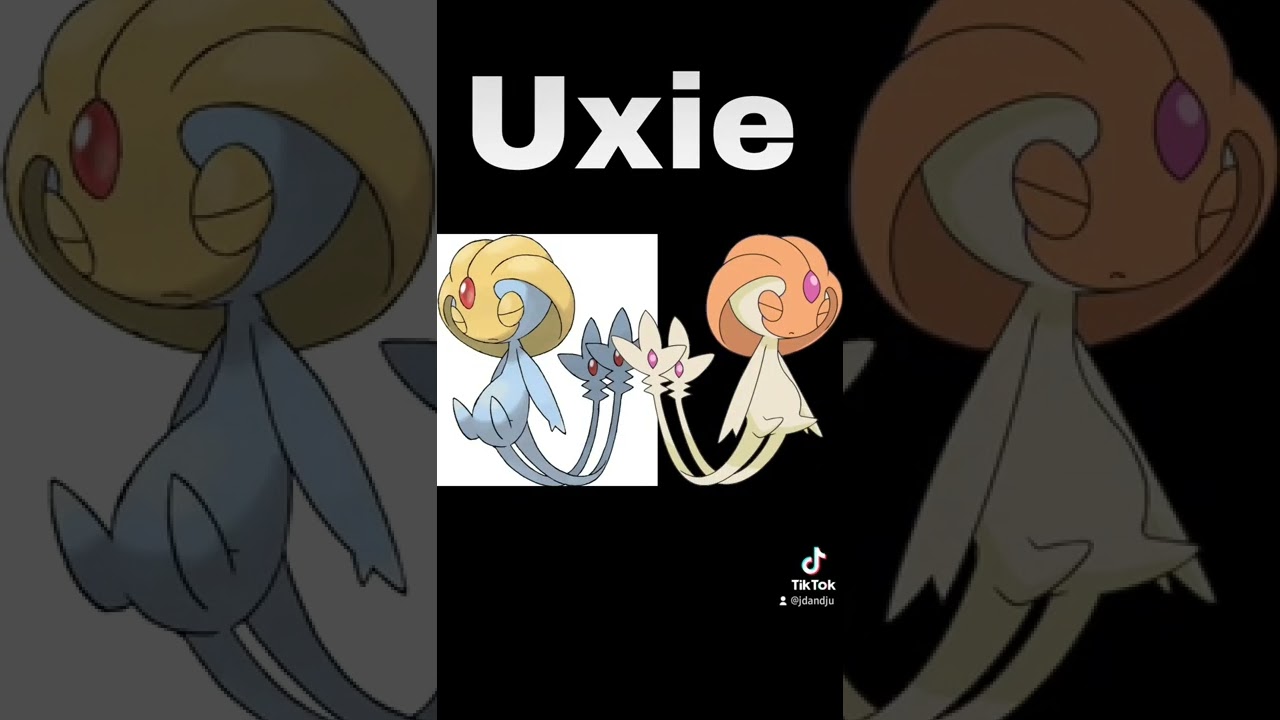 The Lake Trio and Celebi #shorts #mesprit #celebi #forms #ketchum #azelf #uxie  #pokemon #laketrio