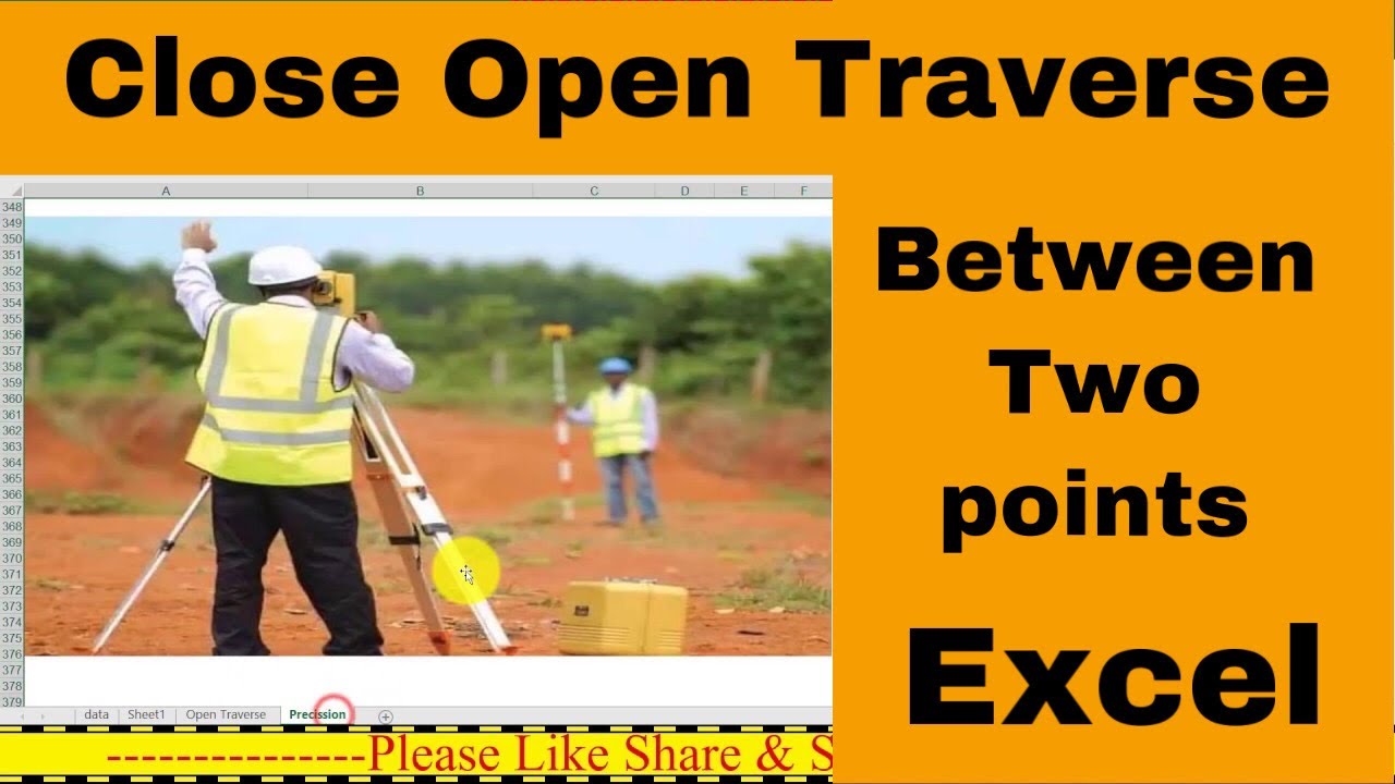 traverse surveying traverse land surveying open traverse calculation