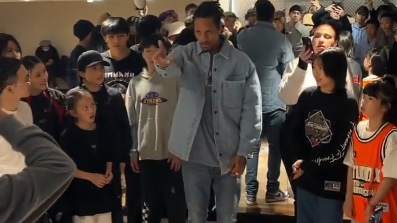 Part-4 | Larry [Les Twins] Freestyle - Studio X Shanghai 2023 @OfficialLesTwins