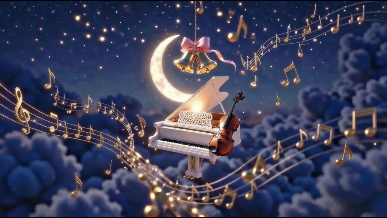 Enchanted Piano Box • Meditative Night 🕯️