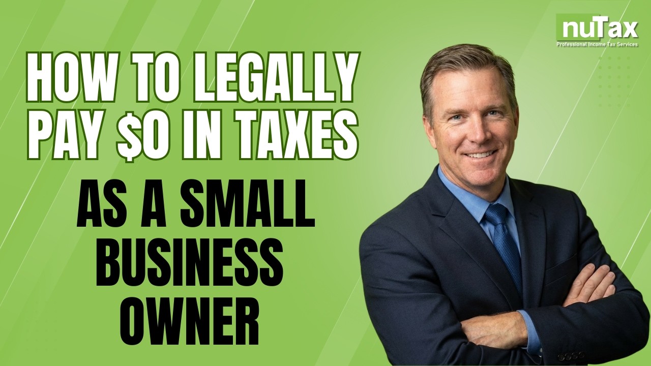 How to Legally Pay $0 in Taxes as a Small Business Owner (Step-by-Step)