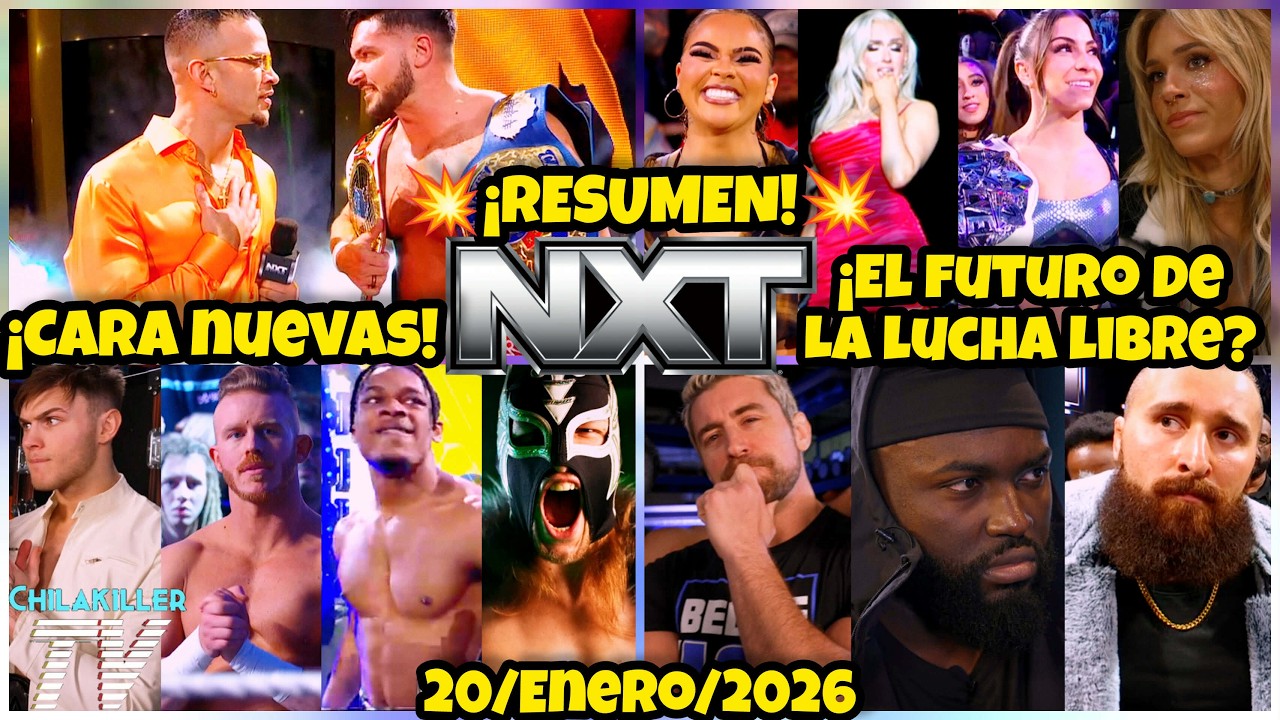 ¡CARAS NUEVAS! | WWE NXT | 20 Enero 2026 | RESUMEN Y RESULTADOS