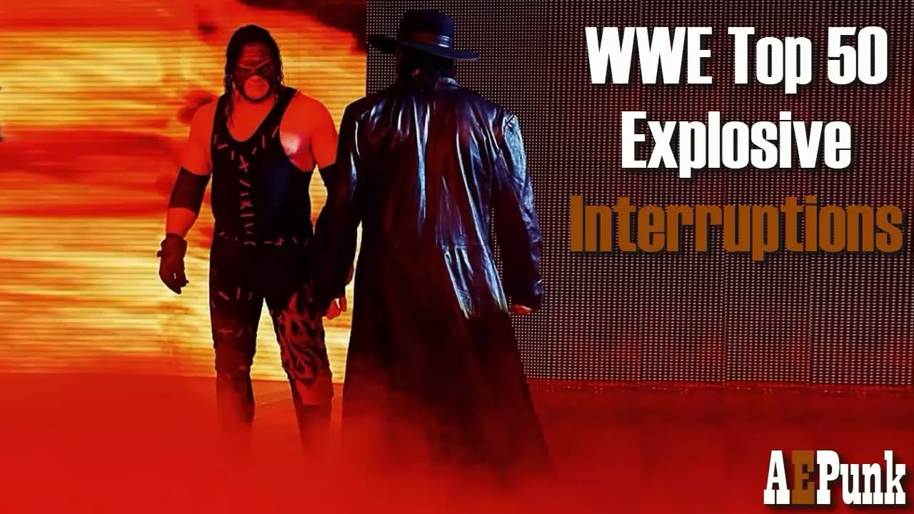 WWE Top 50 Explosive Interruptions in History