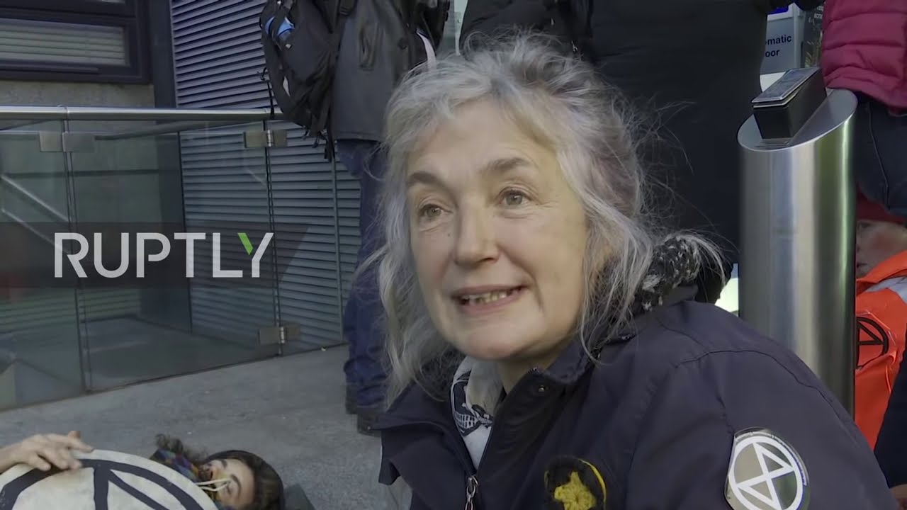 XR activists block UK government energy (BEIS) building | 2018 | Extinction Rebellion UK |