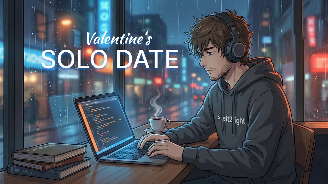 A Date with Code: Melancholic Lo-fi Beats to Focus/Study [1 Hour] | left2right