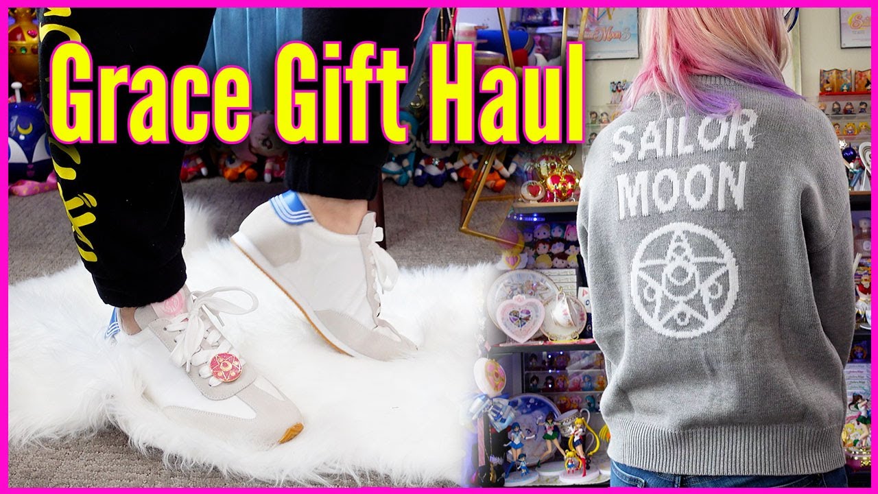 Sailor Moon x Grace Gift Taiwan Summer 2021 Collab Haul! New Shoes, Accessories, and Clothing Try On