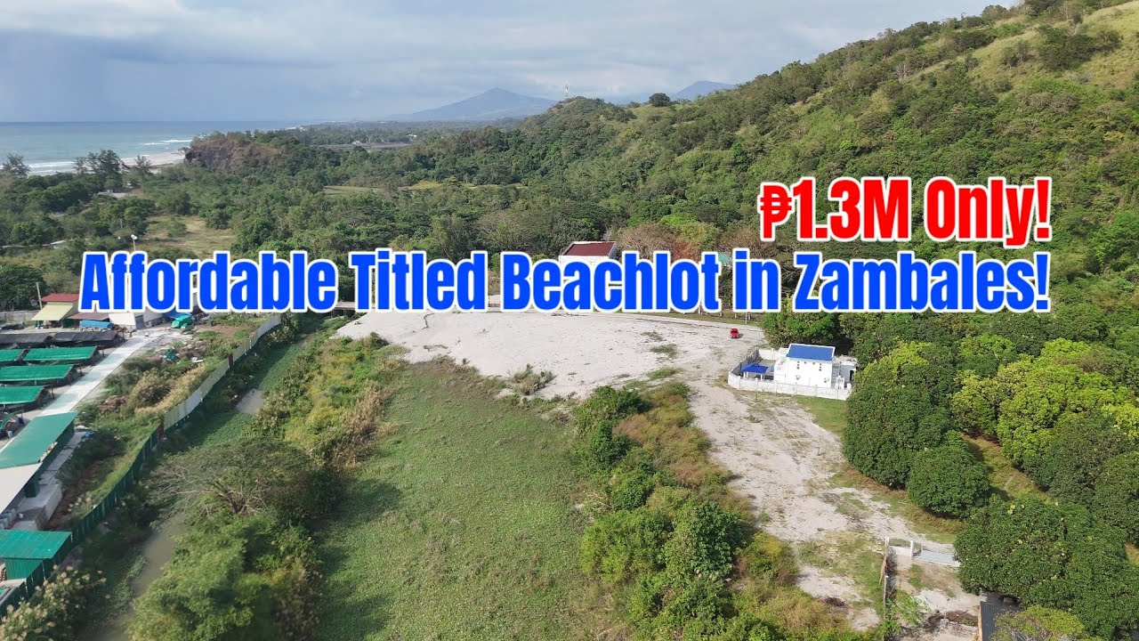 Affordable Titled Beachlot in Zambales 
