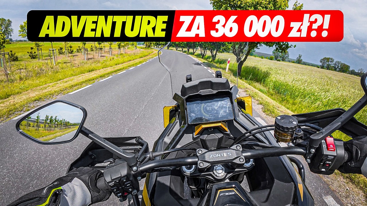 Zontes 703 F - POKŁ&Oacute;CILI się o ten MOTOCYKL! Test