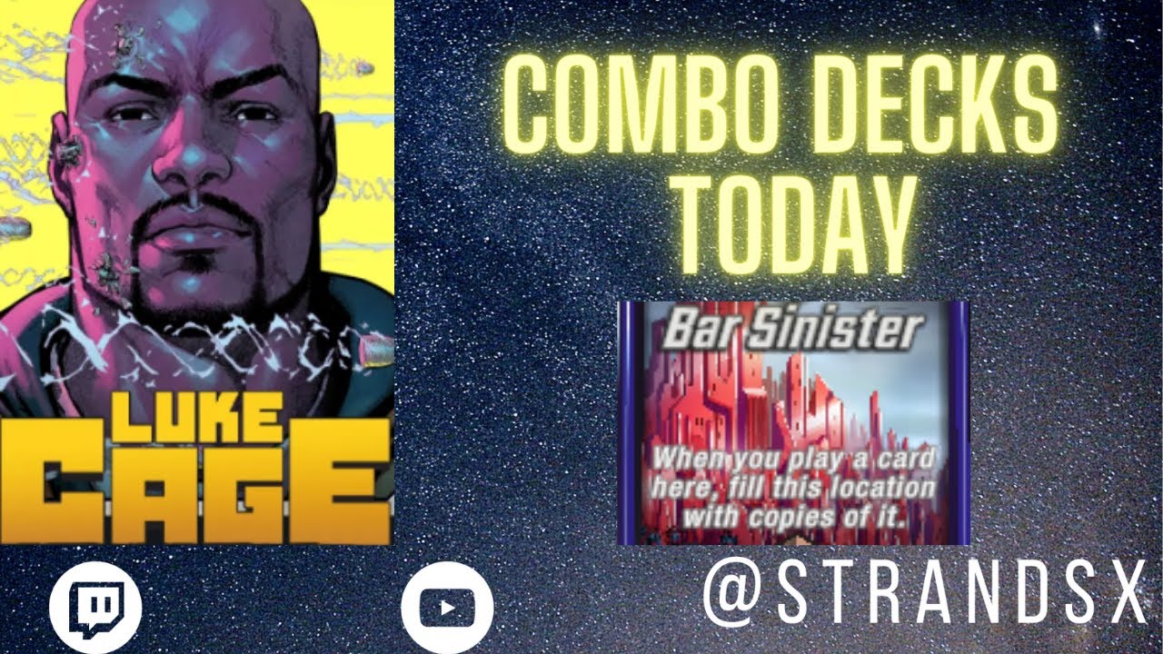 Luke Cage Combo - Bar Sinister Hot Location [Series 3/4 Deck]