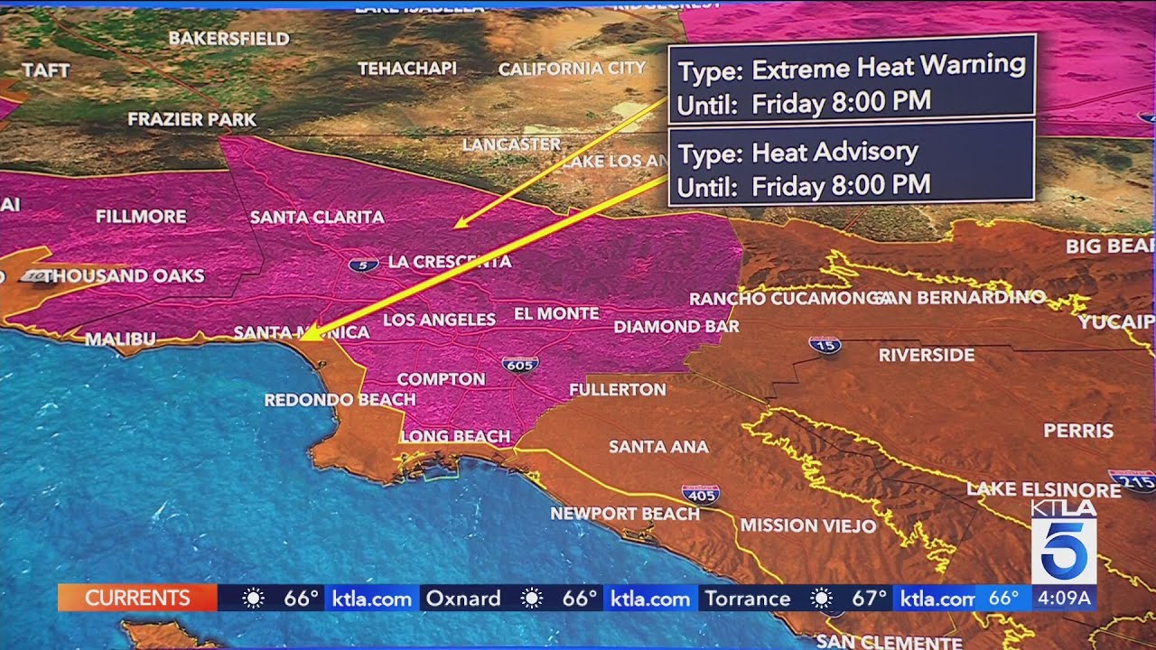 KTLA 5 News Weather Forecast - Wednesday, March. 18, 2026