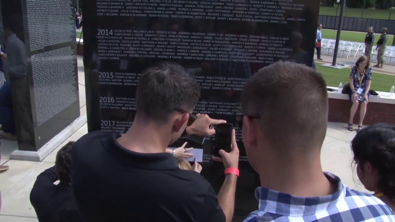 Global War on Terrorism Memorial Rededication