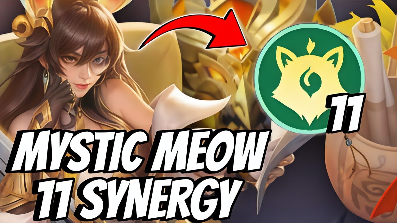 HIGHLY RECOMMENDED COMBO FOR MYSTIC MEOW!! MAGIC CHESS GO GO S5