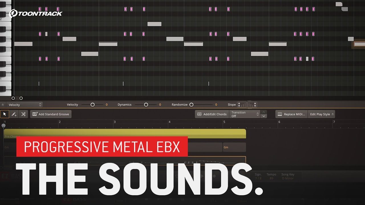 Progressive Metal EBX &ndash; The Sounds