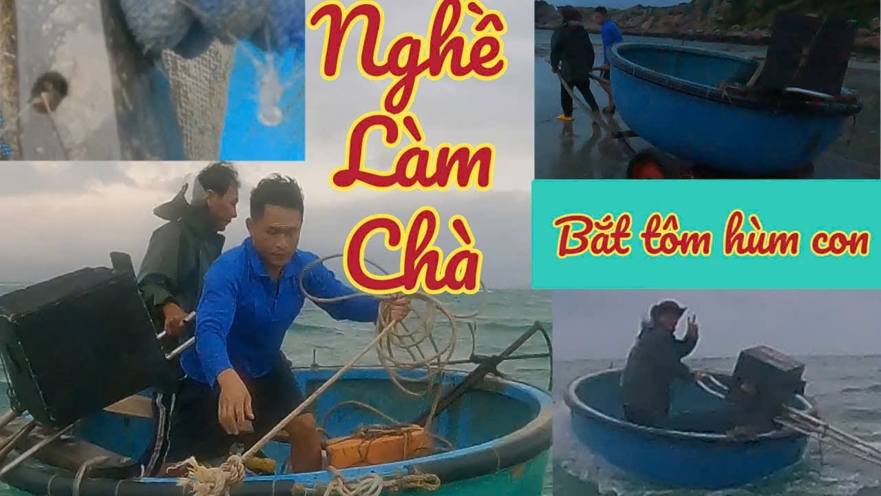 Quá nguy hiểm với nghề làm chà bắt tôm hùm con//Ngư dân miền biển