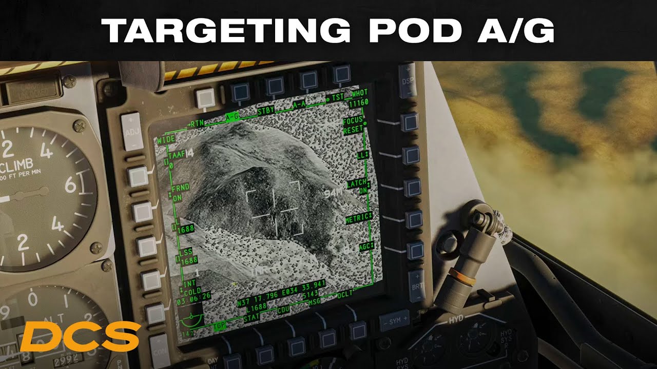 DCS A-10C II Учебник 4 &mdash; Нацеливание модуля A/G