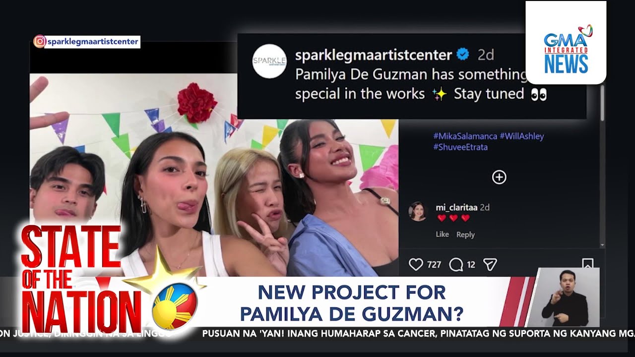 New project for pamilya De Guzman? | SONA