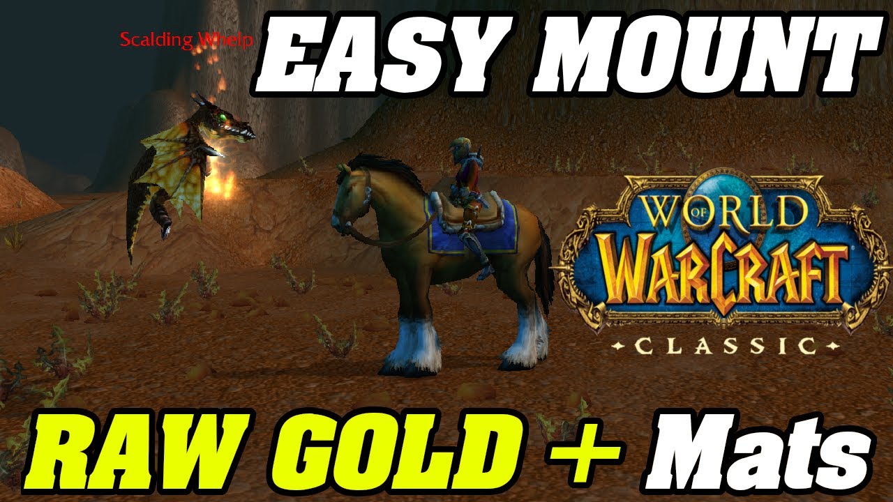 CLASSIC WoW: THIS GOLDFARM IS INSANE! lvl 40+ | RAW GOLD | MATS | Season Of Mastery