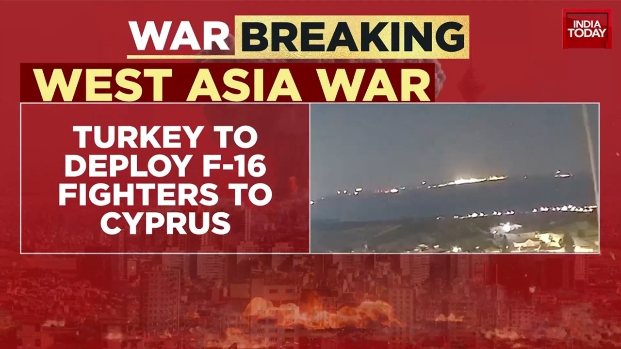 Turkey To Deploy Six F-16 Fighters To Cyprus Amid Iran Attacks, UK Receives Support