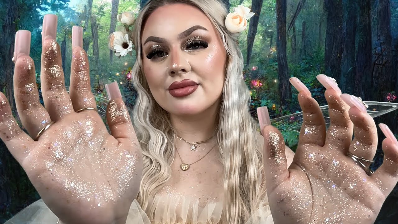 ASMR Fairy Reiki Healing Role-Play | Energy Cleanse | Plucking