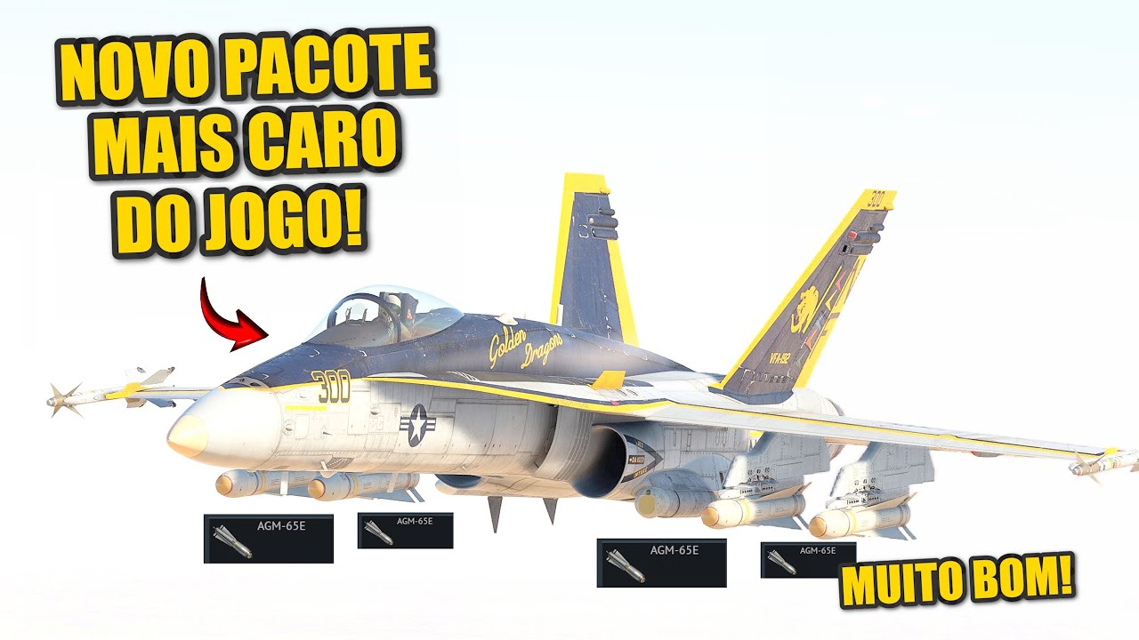 Me Surpreendi Com o Mais Moderno Jato Americano no JOGO!! - Warthunder PT - BR