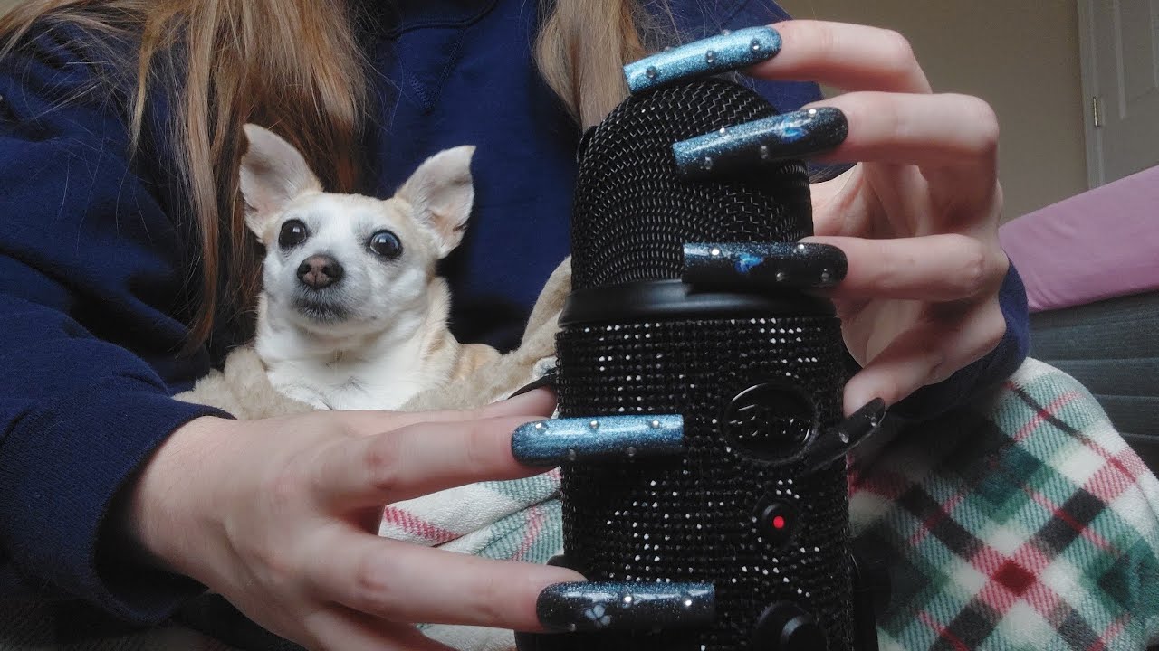 FAST AND AGGRESSIVE MIC SCRATCHING AND TAPPING ASMR