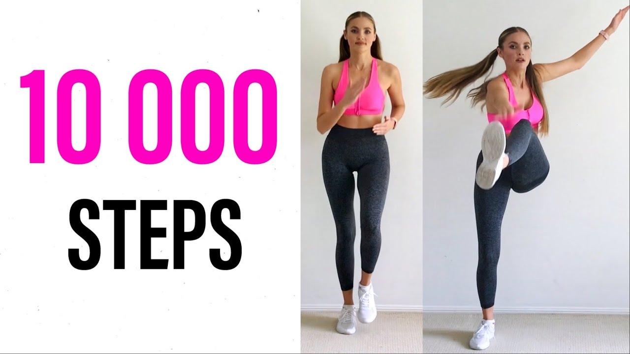 10000 Step Challenge At Home / Cardio Workout To Lose Weight