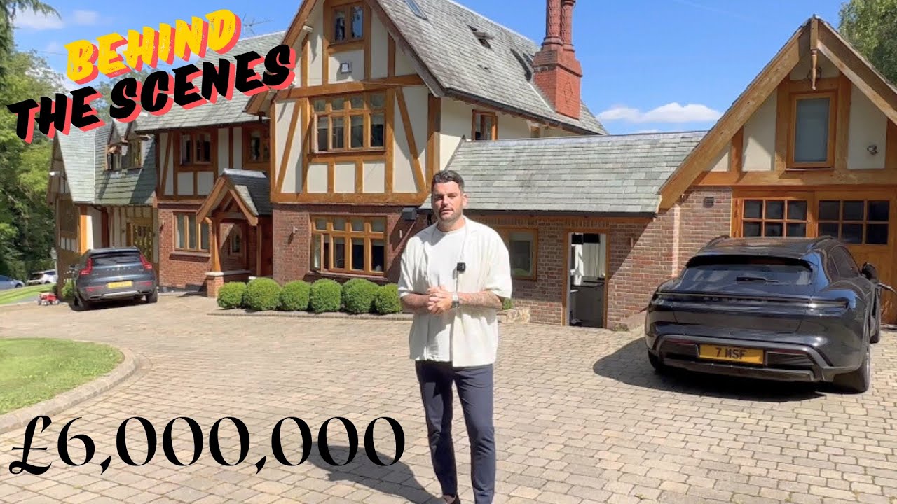 £6,000,000 Hertfordshire mansion. Behind the scenes tour with Damion Merry.