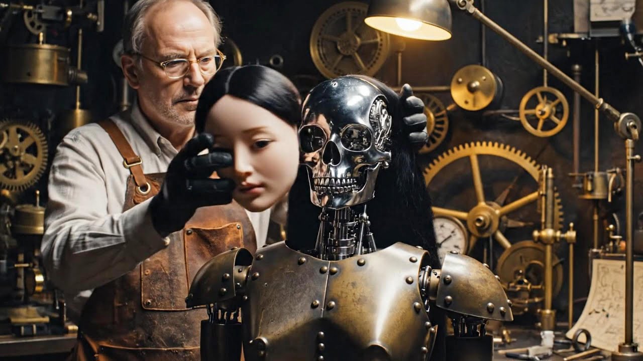 Amazing How This Old Man Created a Robot Girl