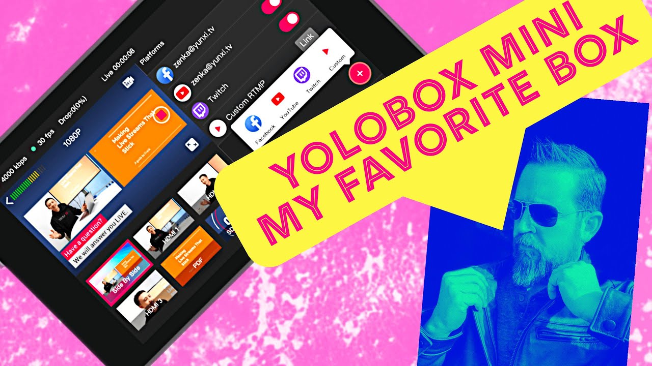 Обзор YoloBox Mini! АБСОЛЮТНО ЛУЧШЕЕ устройство для многокамерной видеосъемки на выезде.