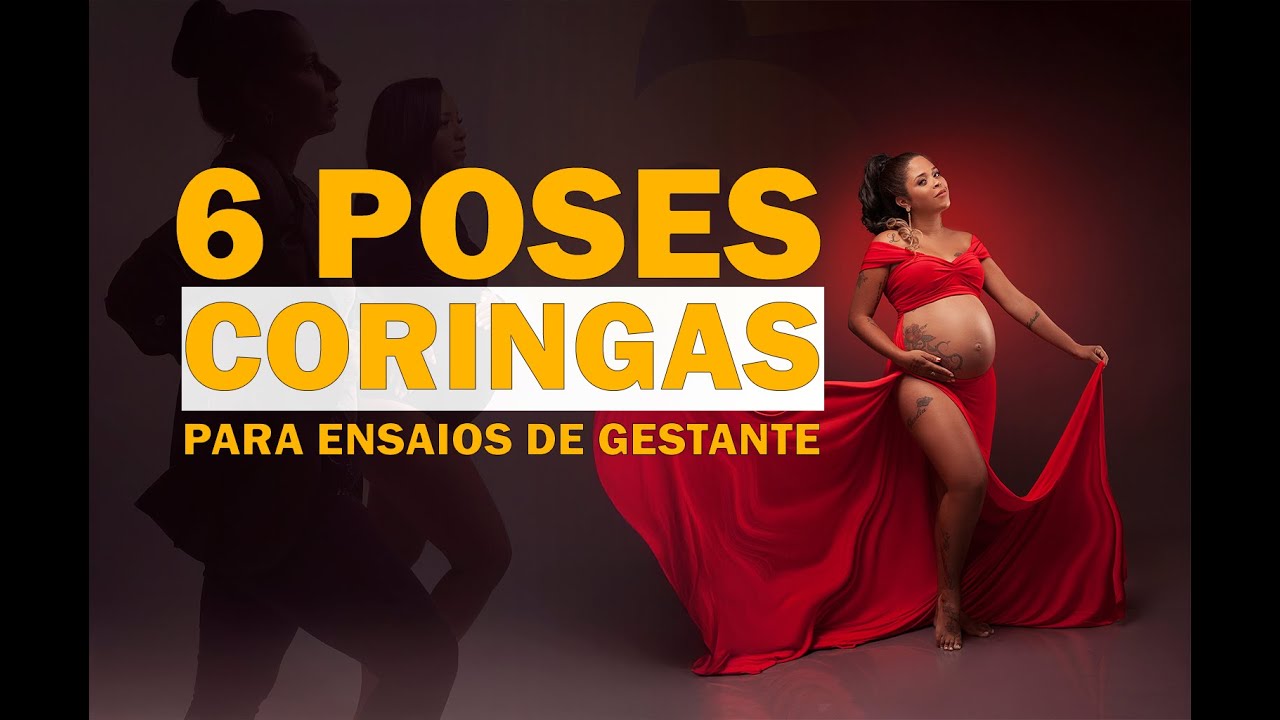 6 Poses que fotógrafas de gestante PRECISAM Saber  !