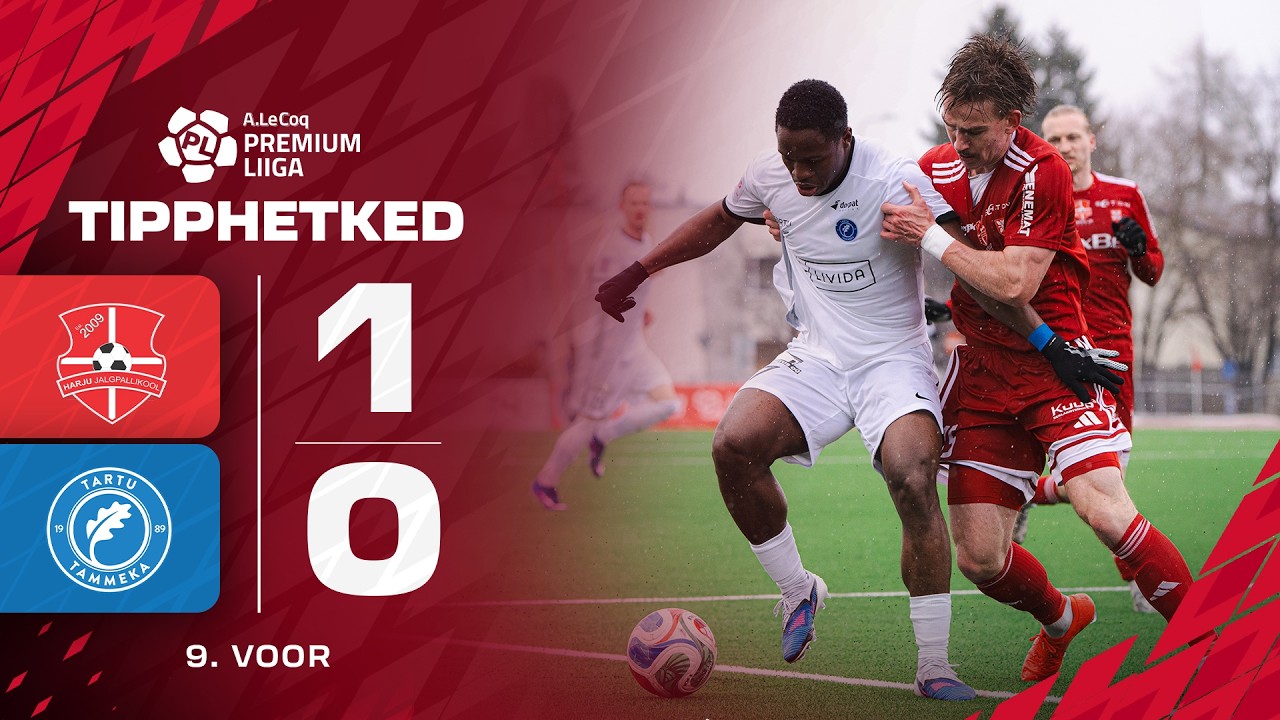 Harju JK Laagri - Tartu JK Tammeka I 1:0 I A. Le Coq Premium liiga 9. voor I 2026