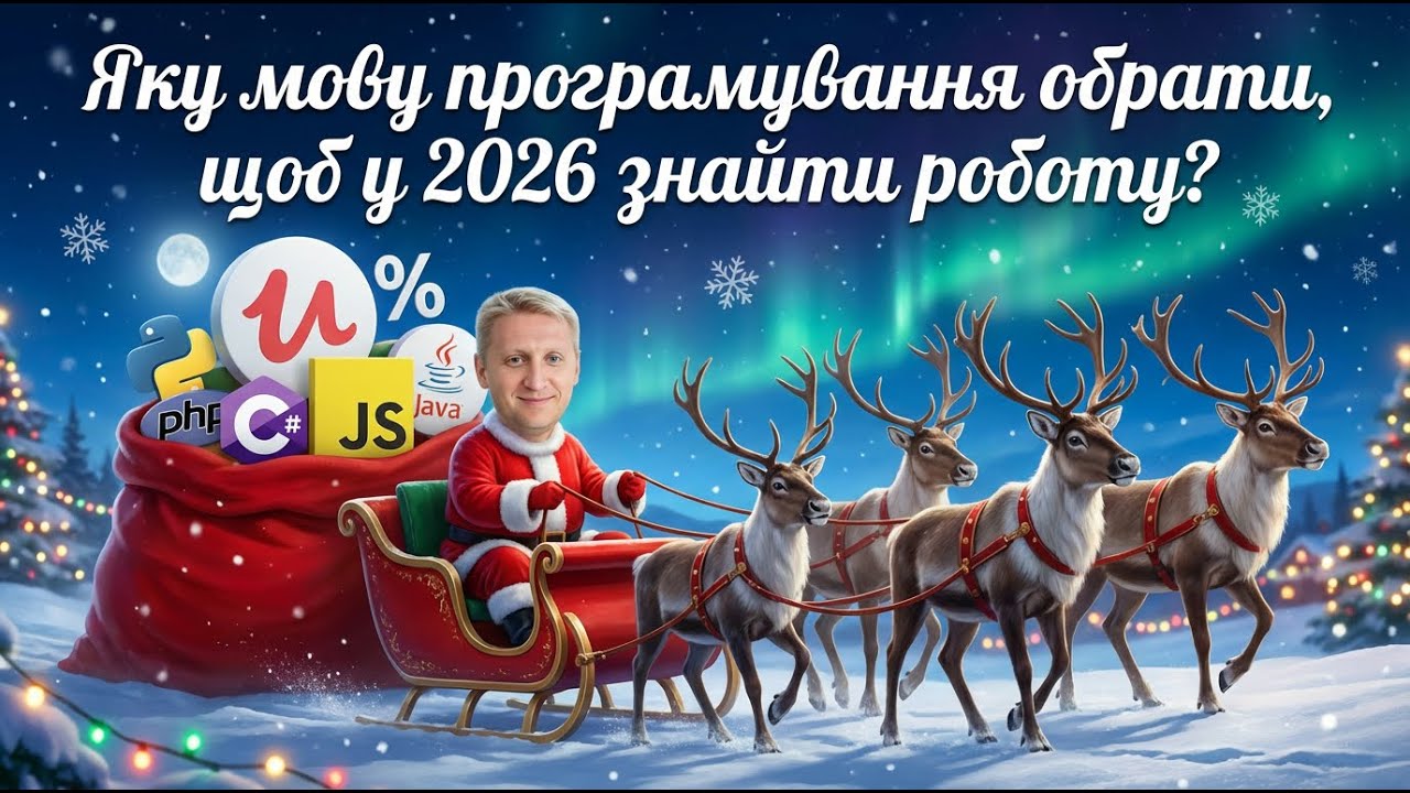 Не починай вчити програмування поки не подивишся це відео. ТОП мов програмування на 2026 рік.