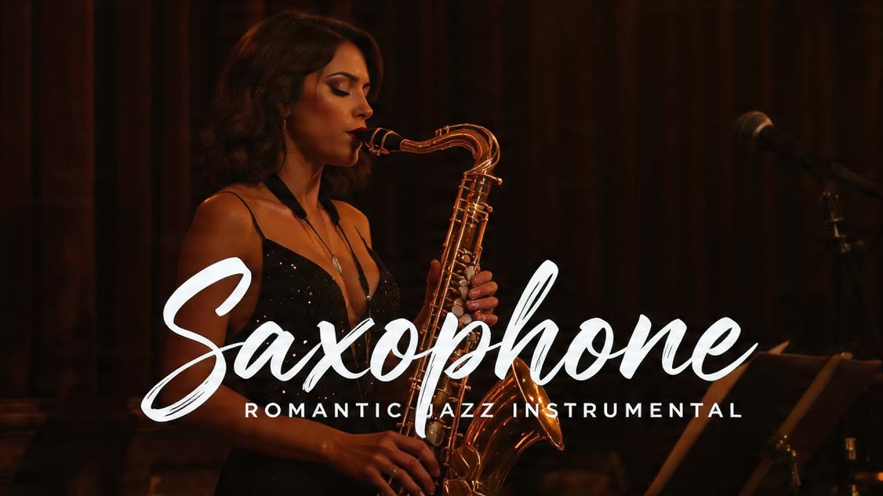 Romantic Jazz Saxophone – Gentle, warm jazz instrumental for relaxation, study and work
