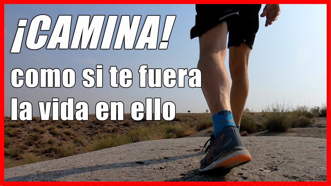 🏃🏻‍♂️ ¡Camina como si te fuera la vida en ello!