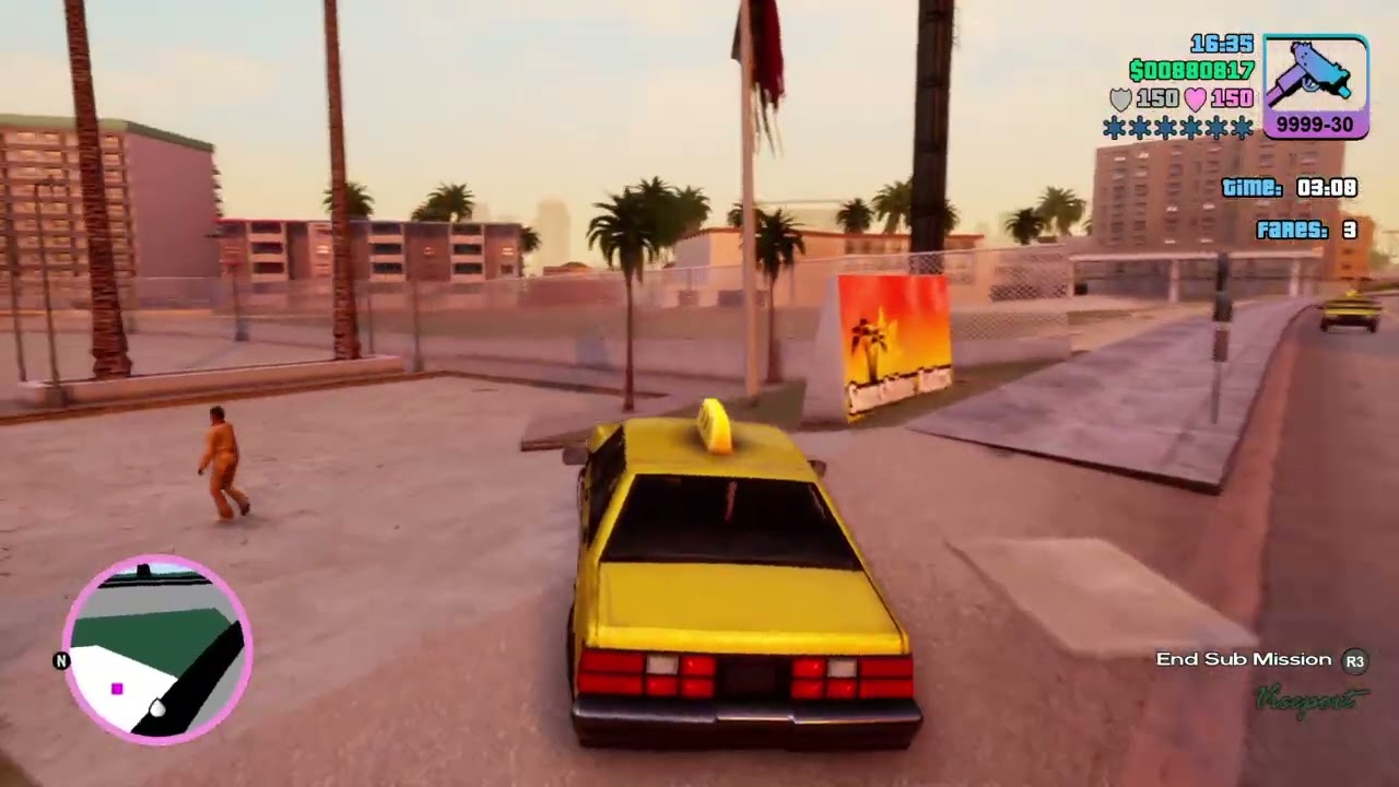 Grand Theft Auto: Vice City – The Definitive Edition Taxi Missions #311