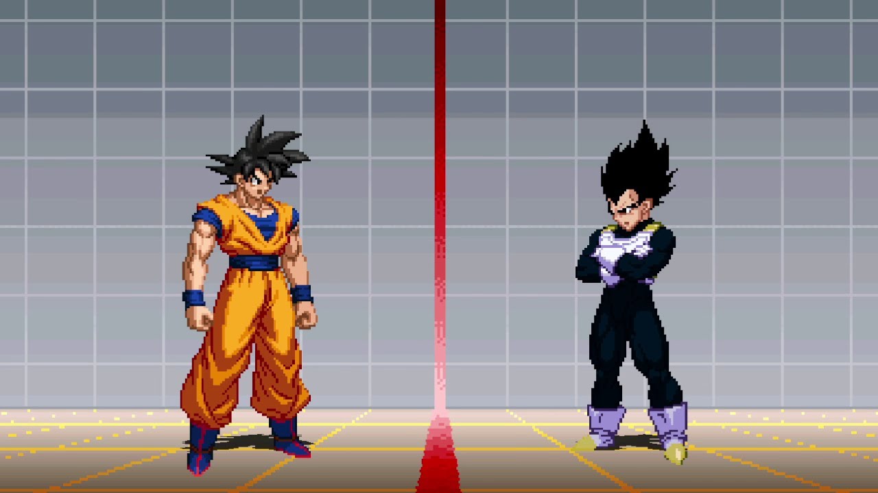 Goku vs Vegeta | Jump Force Mugen V6 | Legendary Rivalry Reignited