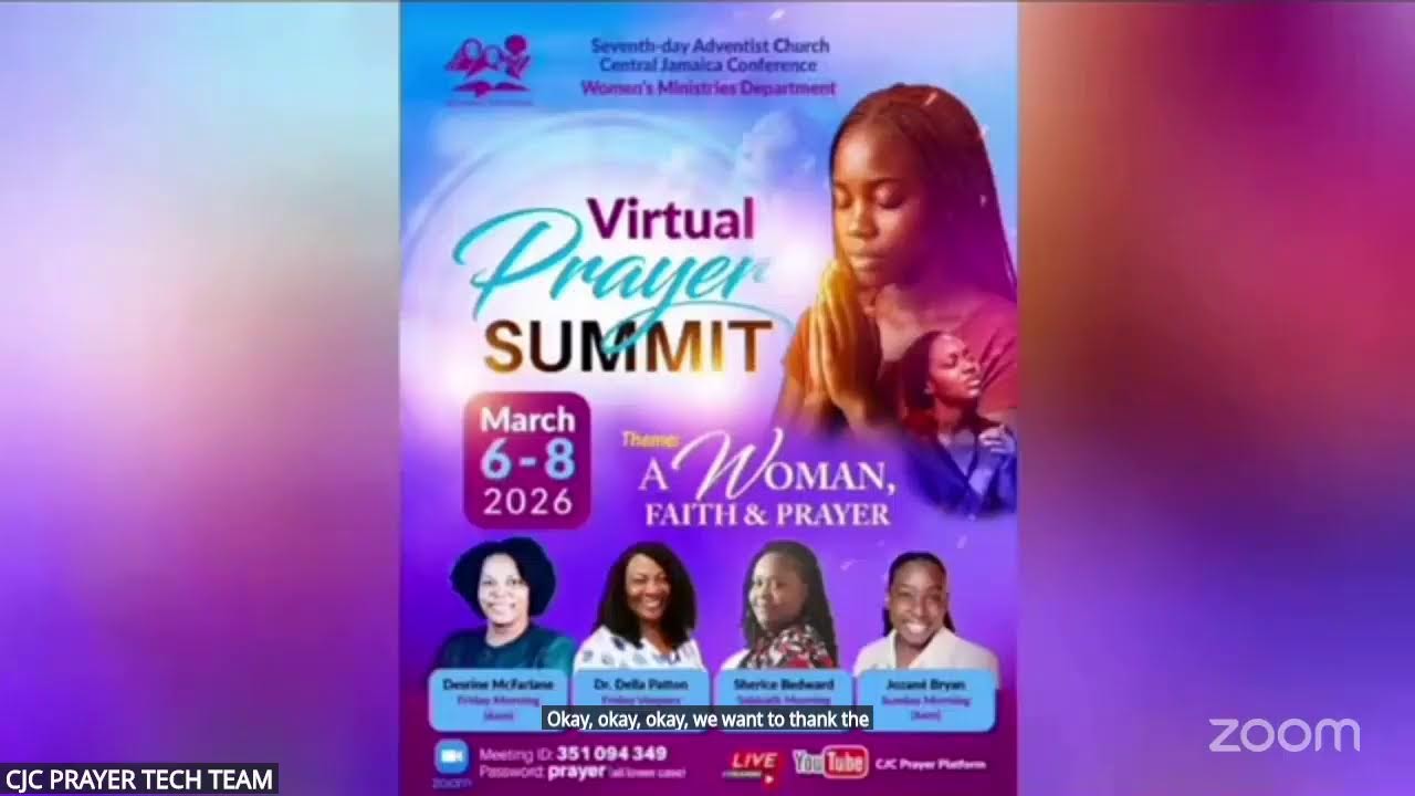 CJC Virtual Prayer Platform-March 6 ,2026-Women's Ministries Prayer Summit
