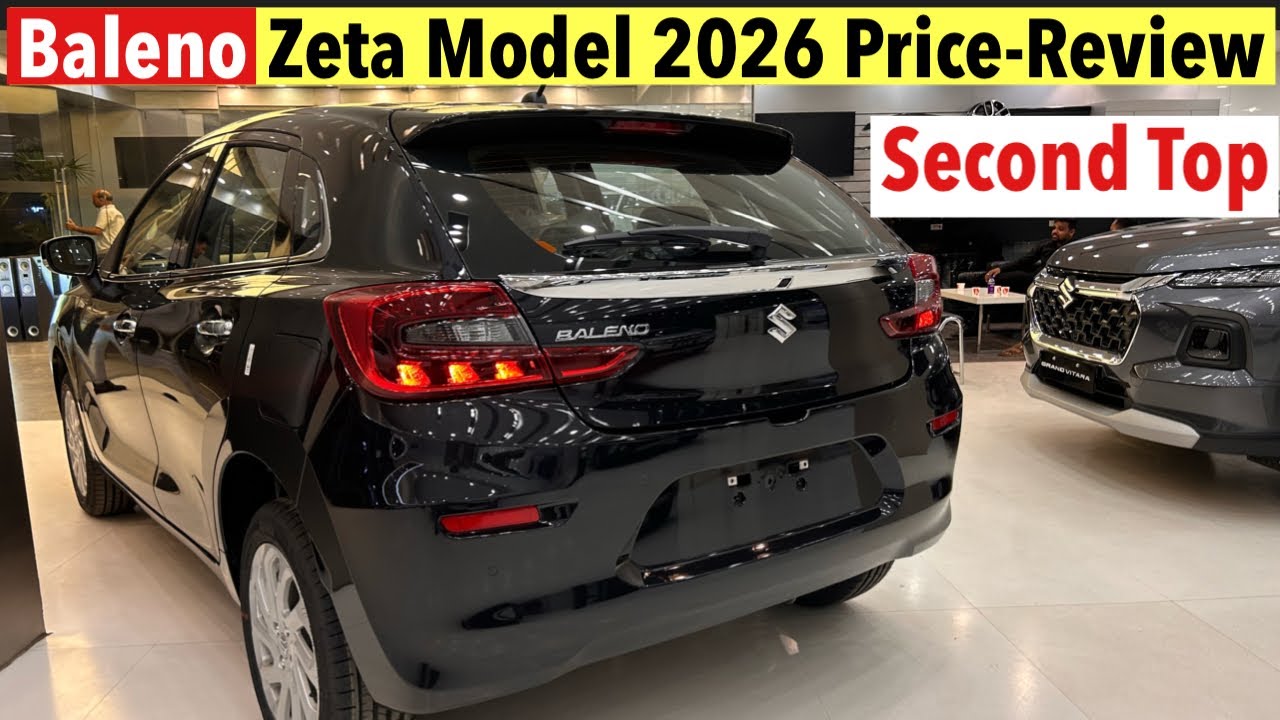 New Maruti Baleno Zeta Bluish Black Model 2026 🔥lPrice -Review Mileage and Features l #marutisuzuki 