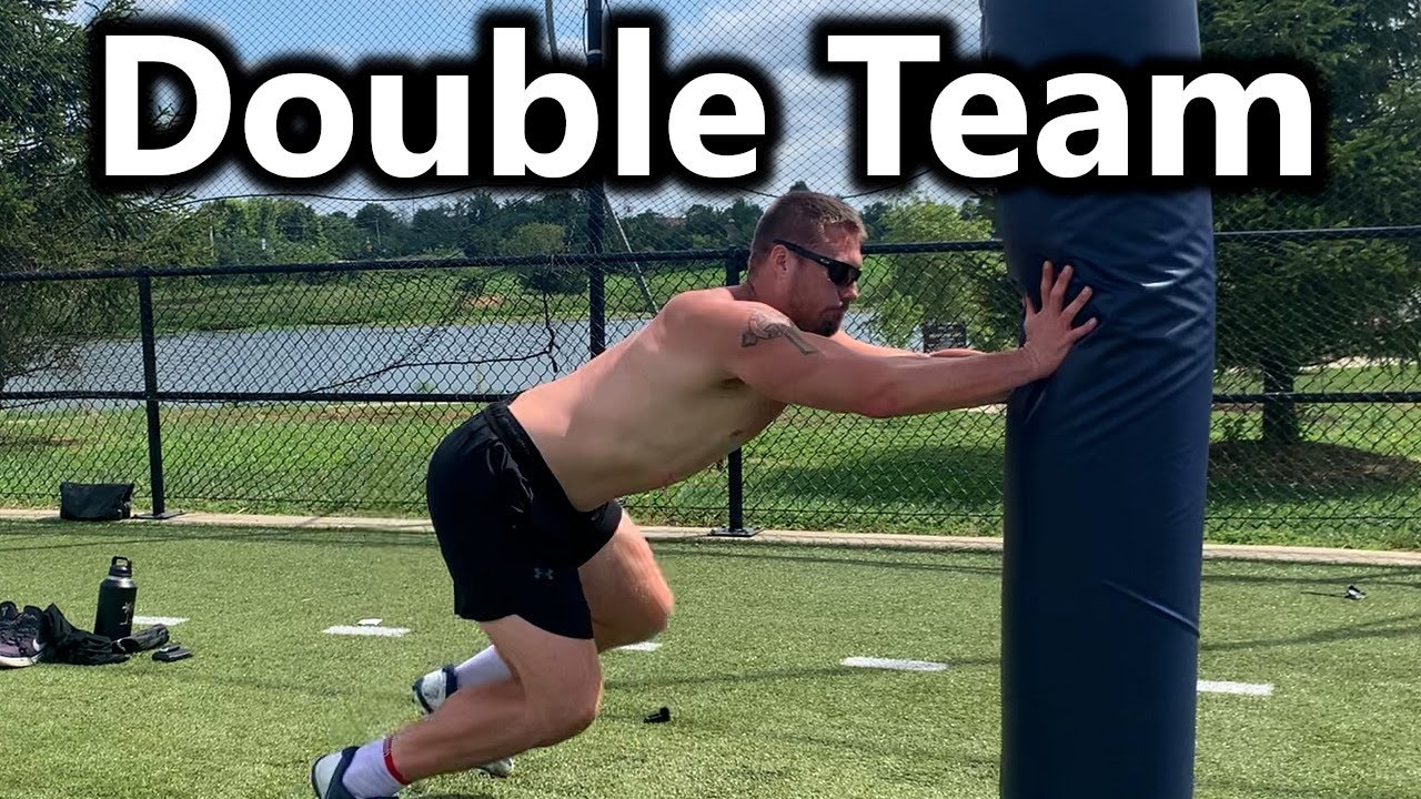 How to split Double Teams : D-Line Drill